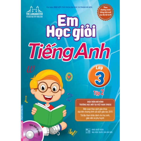 Em học giỏi tiếng anh lớp 3 tập 1,2