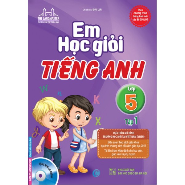 Em học giỏi tiếng anh lớp 5 tập 1,2