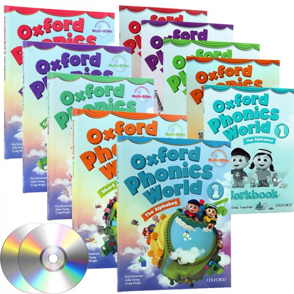 Giúp bé học tốt tiếng anh với Bộ sách Oxford Phonics World 1-5