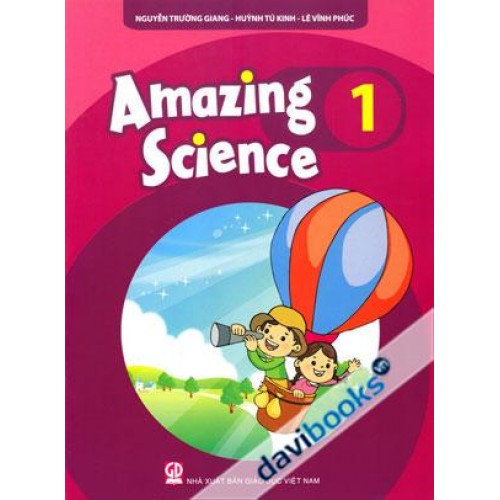 Bộ sách Amazing Science 1,2,3  (bản đẹp)